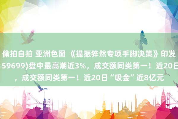 偷拍自拍 亚洲色图 《提振猝然专项手脚决策》印发！恒生猝然ETF(159699)盘中最高潮近3%，成交额同类第一！近20日“吸金”近8亿元