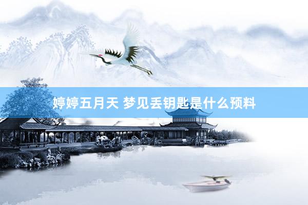 婷婷五月天 梦见丢钥匙是什么预料