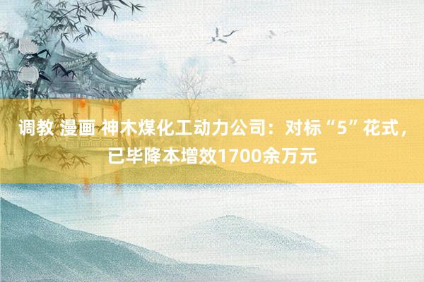 调教 漫画 神木煤化工动力公司：对标“5”花式，已毕降本增效1700余万元