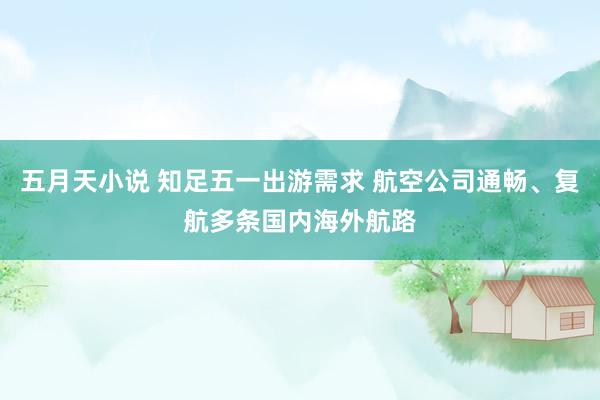 五月天小说 知足五一出游需求 航空公司通畅、复航多条国内海外航路